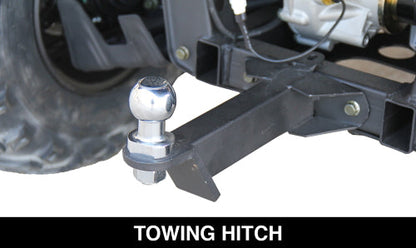 650cc 4x4 UTV 4 Seater Golf Cart Contender Edition Utility Vehicle EFI W/Upgraded Rims & Rear Seat - Comrade 650