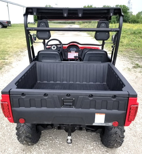 650cc Mammoth Comrade 4x4 UTV With Tuff Lift 84" Sidekick Snow Plow Hydraulic Up/Down L/R