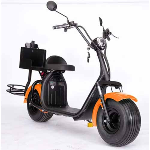 GSI - 2000W Electric Fat Tire Trike 60V 3 Wheel Scooter Moped Bike w/ Golf Rack Like CityCoco Bike - CT-3G