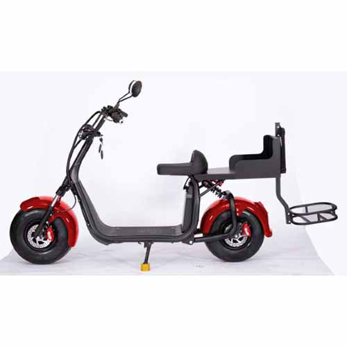 GSI - 2000W Electric Fat Tire Trike 60V 3 Wheel Scooter Moped Bike w/ Golf Rack Like CityCoco Bike - CT-3G