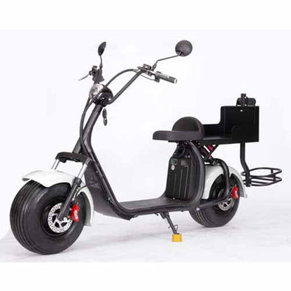 GSI - 2000W Electric Fat Tire Trike 60V 3 Wheel Scooter Moped Bike w/ Golf Rack Like CityCoco Bike - CT-3G