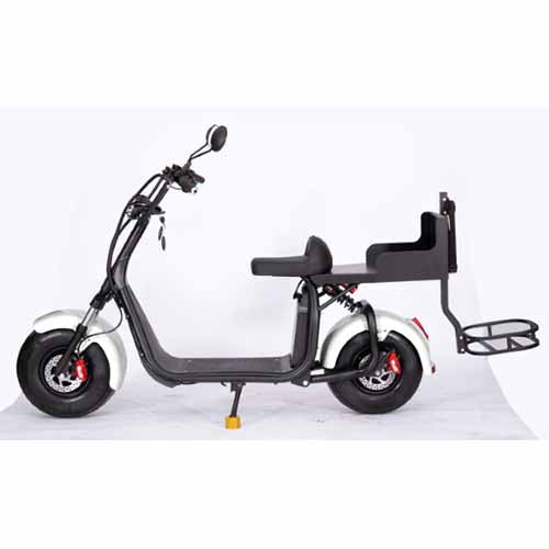 GSI - 2000W Electric Fat Tire Trike 60V 3 Wheel Scooter Moped Bike w/ Golf Rack Like CityCoco Bike - CT-3G