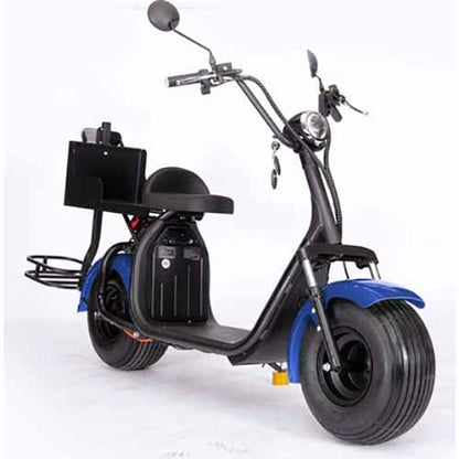 GSI - 2000W Electric Fat Tire Trike 60V 3 Wheel Scooter Moped Bike w/ Golf Rack Like CityCoco Bike - CT-3G