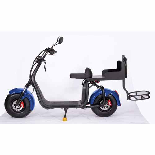 GSI - 2000W Electric Fat Tire Trike 60V 3 Wheel Scooter Moped Bike w/ Golf Rack Like CityCoco Bike - CT-3G