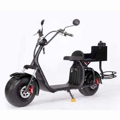 GSI - 2000W Electric Fat Tire Trike 60V 3 Wheel Scooter Moped Bike w/ Golf Rack Like CityCoco Bike - CT-3G