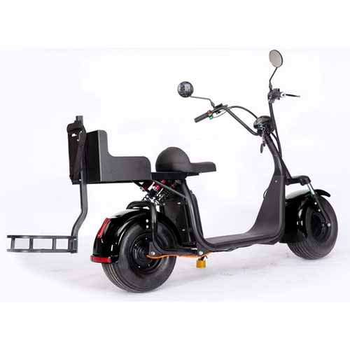 GSI - 2000W Electric Fat Tire Trike 60V 3 Wheel Scooter Moped Bike w/ Golf Rack Like CityCoco Bike - CT-3G