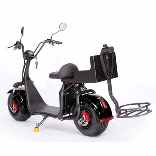 GSI - 2000W Electric Fat Tire Trike 60V 3 Wheel Scooter Moped Bike w/ Golf Rack Like CityCoco Bike - CT-3G