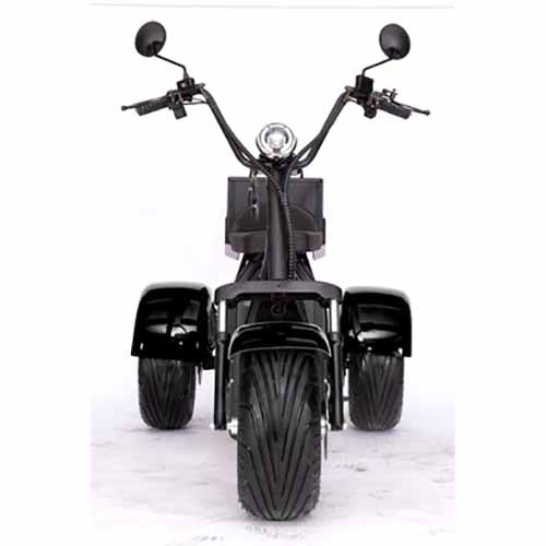 GSI - 2000W Electric Fat Tire Trike 60V 3 Wheel Scooter Moped Bike w/ Golf Rack Like CityCoco Bike - CT-3G