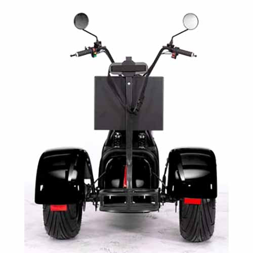 GSI - 2000W Electric Fat Tire Trike 60V 3 Wheel Scooter Moped Bike w/ Golf Rack Like CityCoco Bike - CT-3G