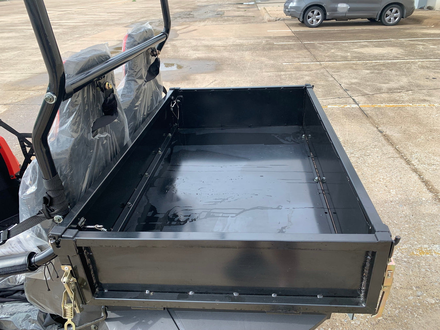 TrailMaster Challenger 200U Back Woods UTV - 168.9cc 11.1HP Engine, Automatic, Front Cargo Rack, Rear Dump Bed, Suitable for Ages 16 & Older