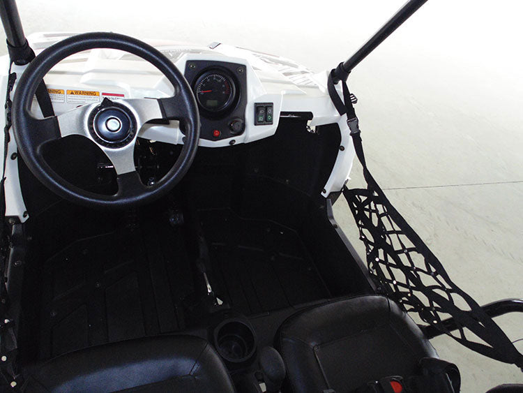 Trailmaster Challenger 300E EFI UTV / side-by-side, 52 Inch Wide, High Back Seats, CVT trans, Intergrated Hitch, Cargo Area, Bimini Top