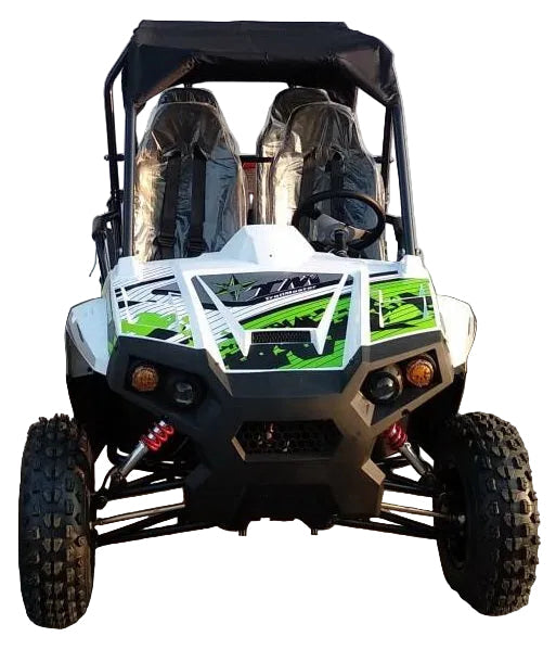 TrailMaster Challenger 4-200 4 seater UTV side-by-side Deluxe Extended Model for Adults & Teens