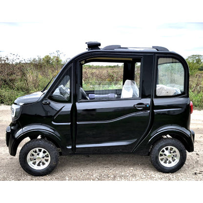 Coco Coupe Rainbow Edition 60v Electric 4 Seater Golf Cart LSV Car - Pride Ride