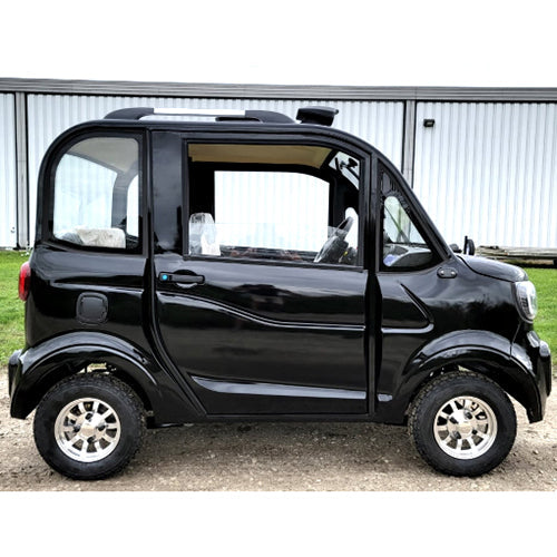 Coco Coupe Rainbow Edition 60v Electric 4 Seater Golf Cart LSV Car - Pride Ride