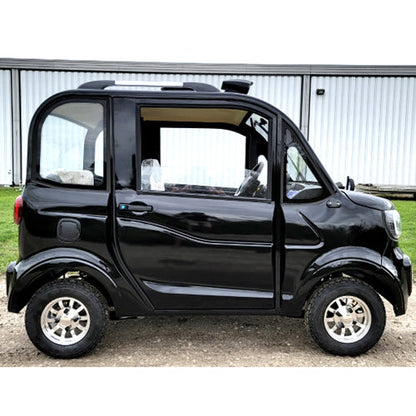 Coco Coupe Rainbow Edition 60v Electric 4 Seater Golf Cart LSV Car - Pride Ride