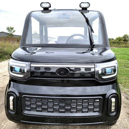 Coco Coupe Rainbow Edition 60v Electric 4 Seater Golf Cart LSV Car - Pride Ride