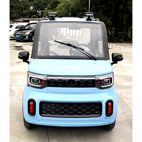 Coco Coupe Rainbow Edition 60v Electric 4 Seater Golf Cart LSV Car - Pride Ride