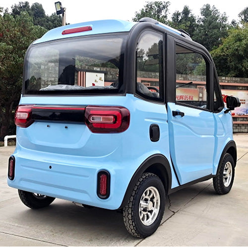 Coco Coupe Rainbow Edition 60v Electric 4 Seater Golf Cart LSV Car - Pride Ride