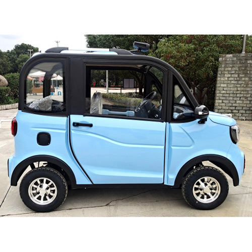 Coco Coupe Rainbow Edition 60v Electric 4 Seater Golf Cart LSV Car - Pride Ride