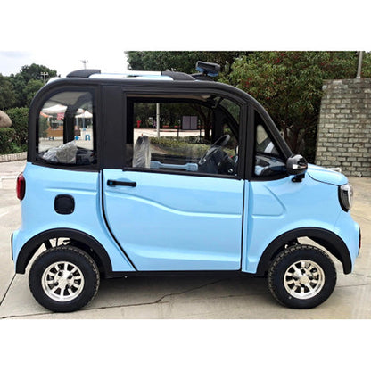 Coco Coupe Rainbow Edition 60v Electric 4 Seater Golf Cart LSV Car - Pride Ride