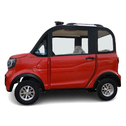 Coco Coupe Rainbow Edition 60v Electric 4 Seater Golf Cart LSV Car - Pride Ride