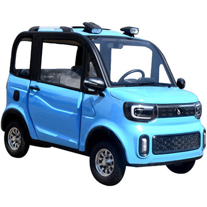 Four Passenger Electric Golf Car Small LSV Low Speed Vehicle Golf Cart 4 Seater 60v Coco Coupe Scooter Car