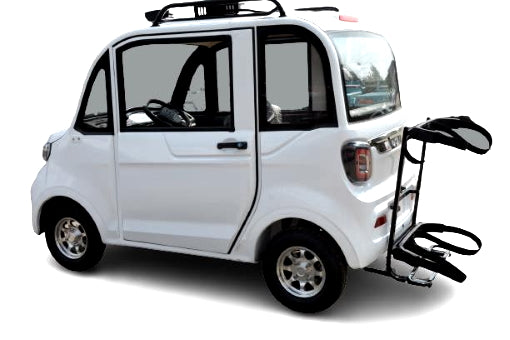 Four Passenger Electric Golf Car Street Legal LSV Low Speed Vehicle Golf Cart 4 Seater 60v Coco Coupe Scooter Car