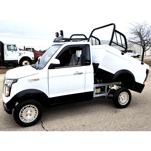 2 Door Coco Dump Truck 60v Utility Vehicle 60v Golf Cart Car LSV