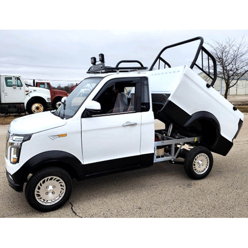 2 Door Coco Dump Truck 60v Utility Vehicle 60v Golf Cart Car LSV