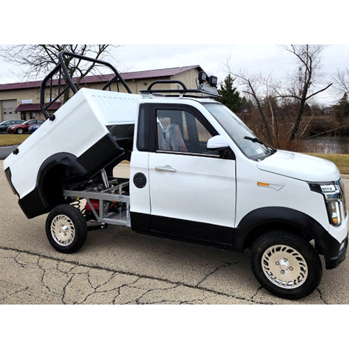 2 Door Coco Dump Truck 60v Utility Vehicle 60v Golf Cart Car LSV