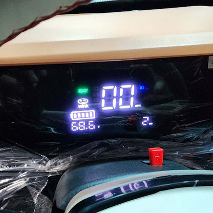 Electric 4 Door Coco Techno 60v Scratch n Dent Electric Golf Cart LSV With Rear Trunk - White