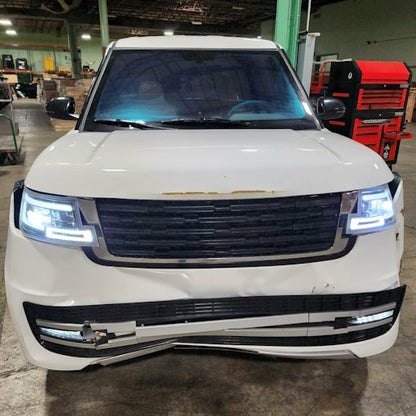 Electric 4 Door Coco Techno 60v Scratch n Dent Electric Golf Cart LSV With Rear Trunk - White