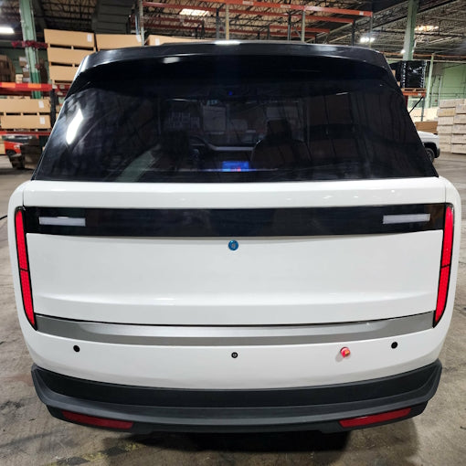 Electric 4 Door Coco Techno 60v Scratch n Dent Electric Golf Cart LSV With Rear Trunk - White