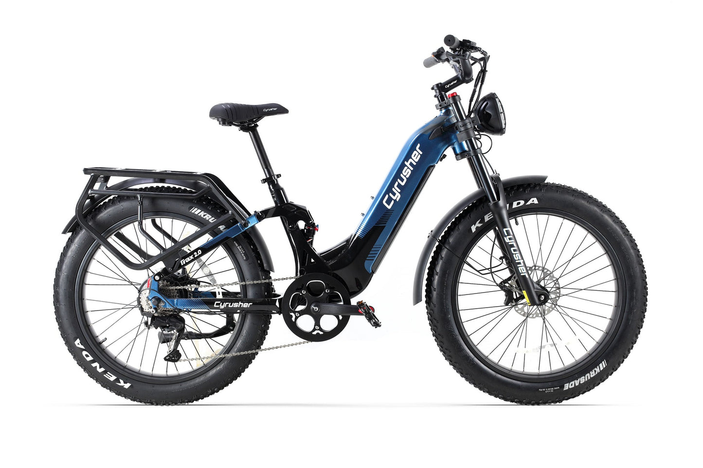 Cyrusher | Trax 2.0 Full Suspension Fat Tire E-Bike