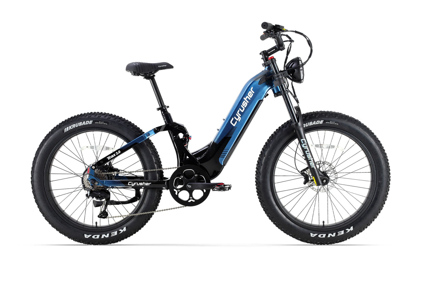 Cyrusher | Trax 2.0 Full Suspension Fat Tire E-Bike