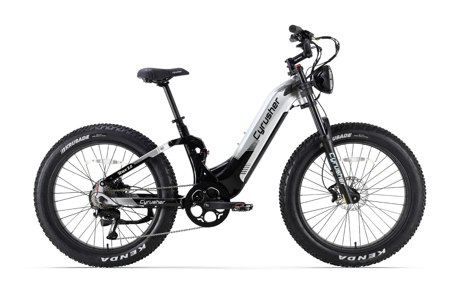Cyrusher | Trax 2.0 Full Suspension Fat Tire E-Bike