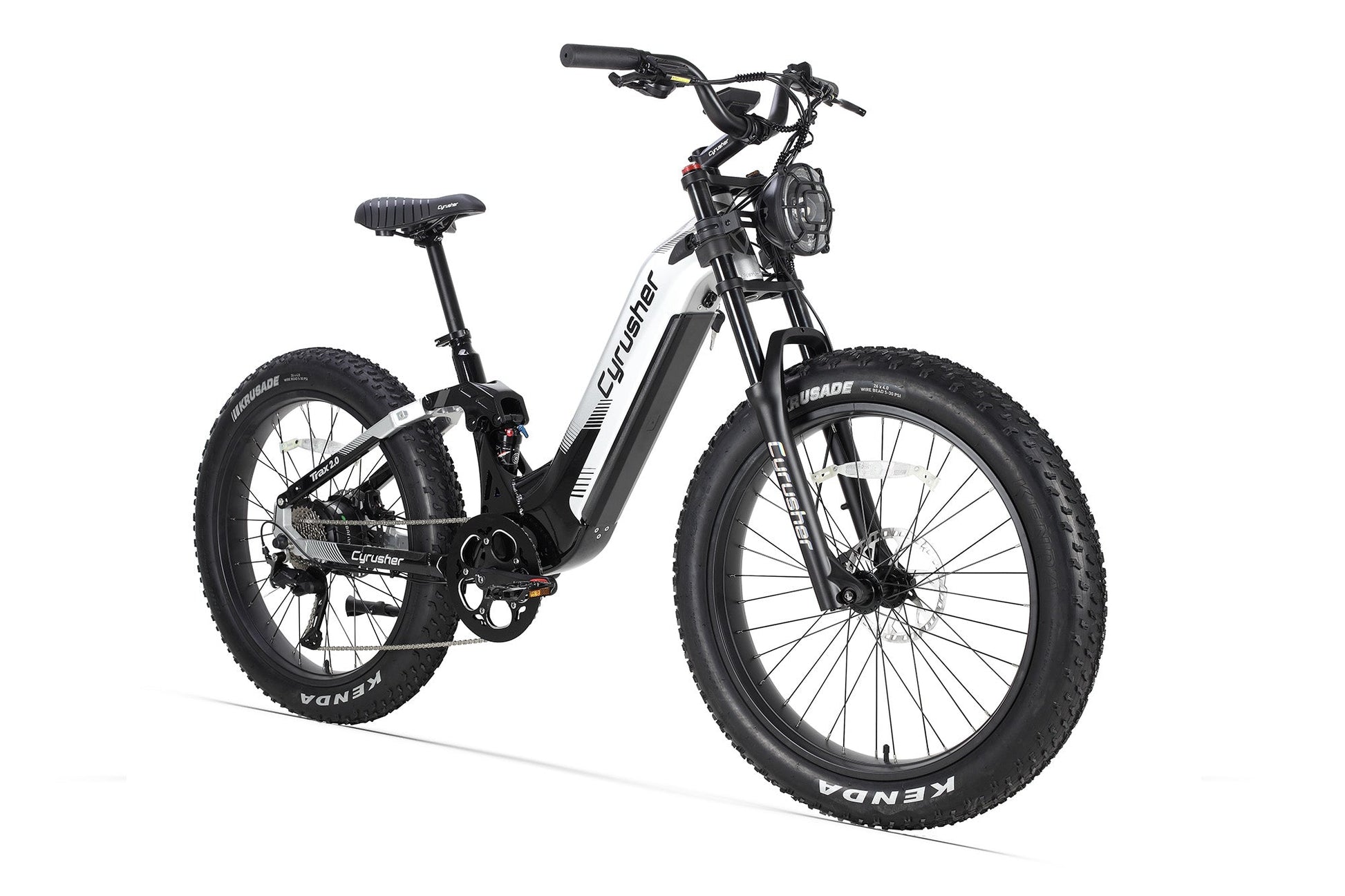 Cyrusher | Trax 2.0 Full Suspension Fat Tire E-Bike