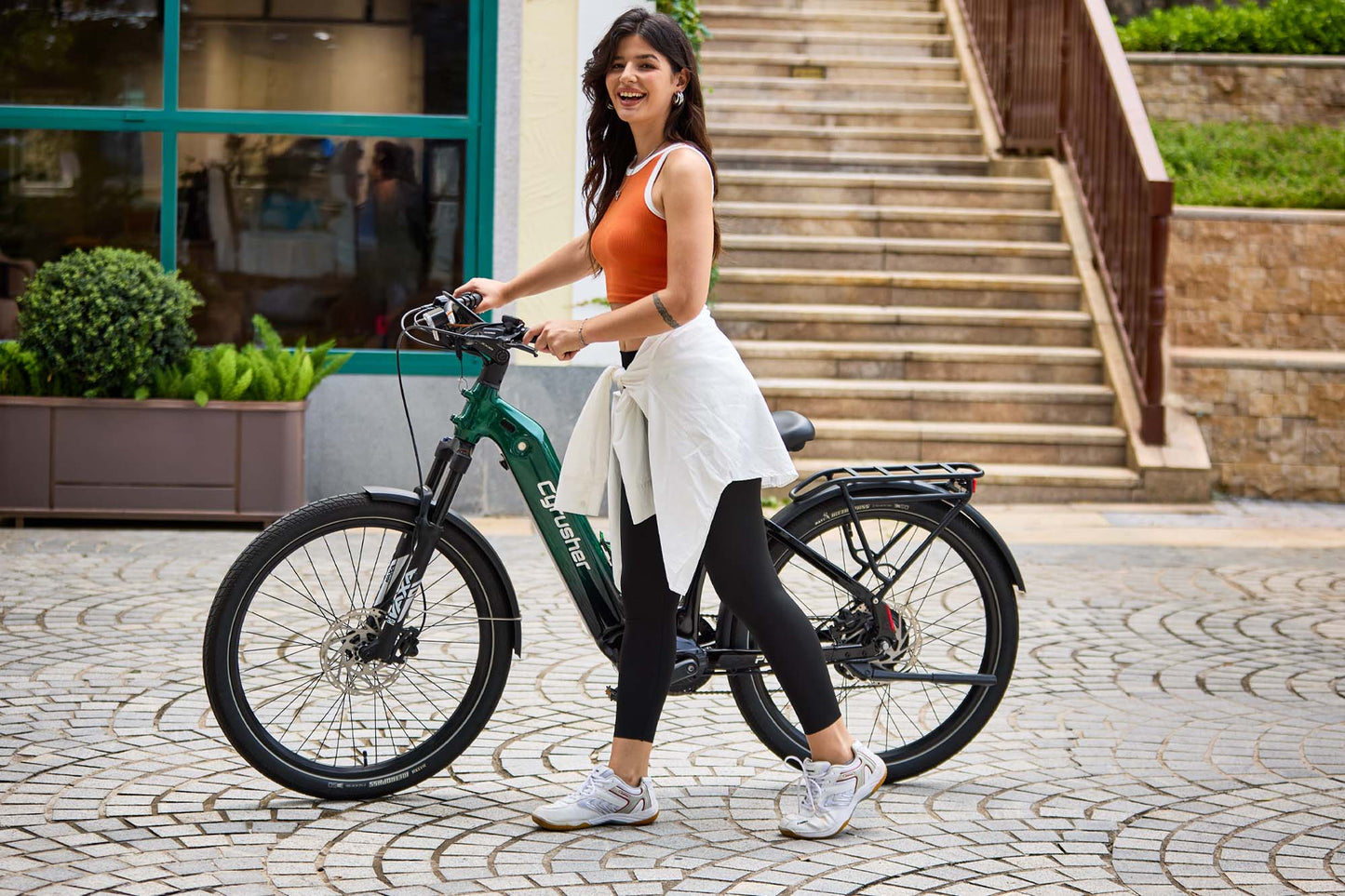 Cyrusher | Path Step-Over Commuter E-Bike