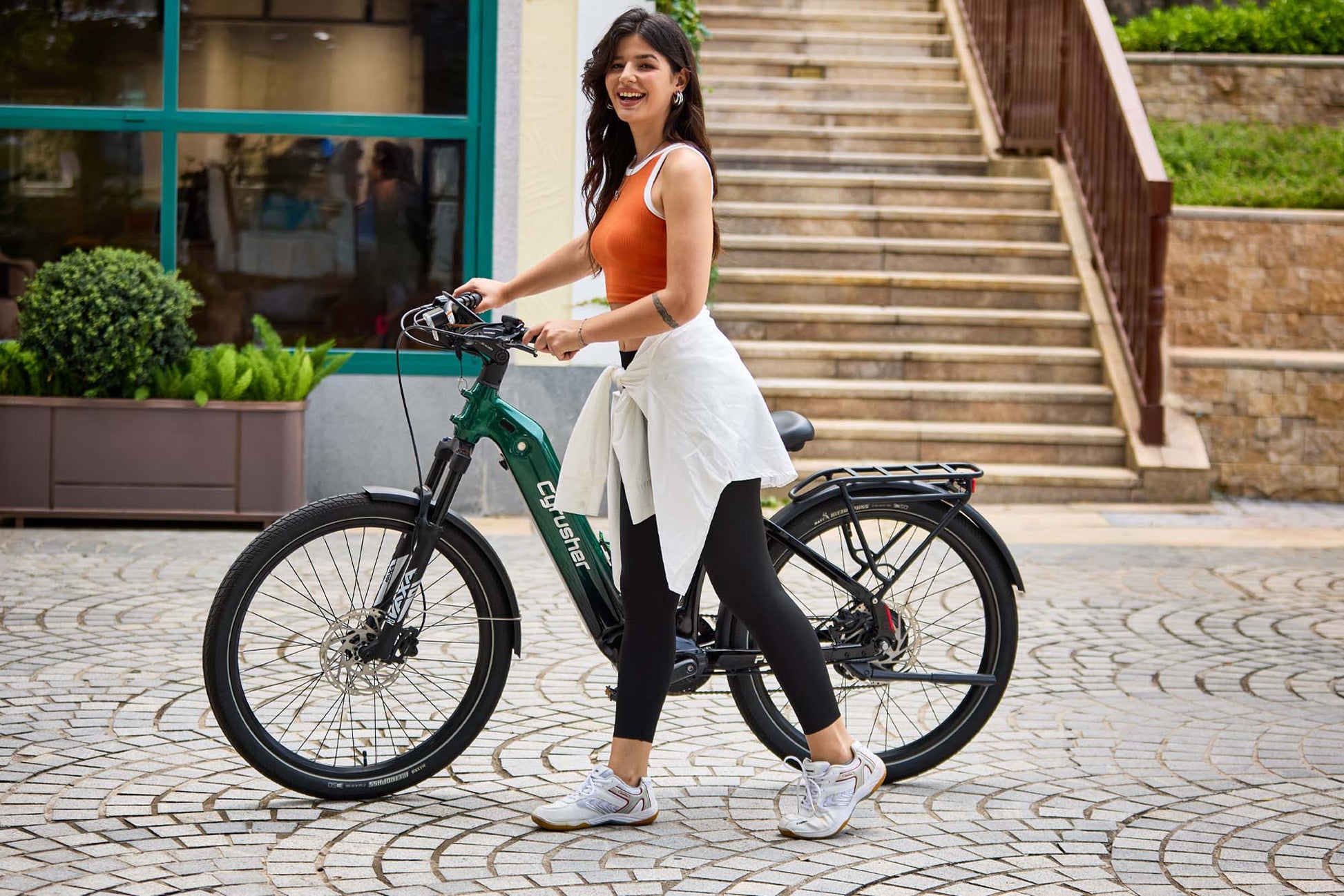 Cyrusher | Path Step-Over Commuter E-Bike