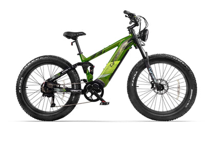 Cyrusher | Ranger 2.0 Full Suspension Fat Tire E-Bike