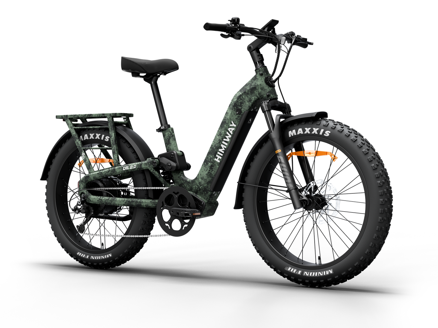 Himiway | D5 Camo All-Terrain Step-Through Fat Tire Mountain Bike