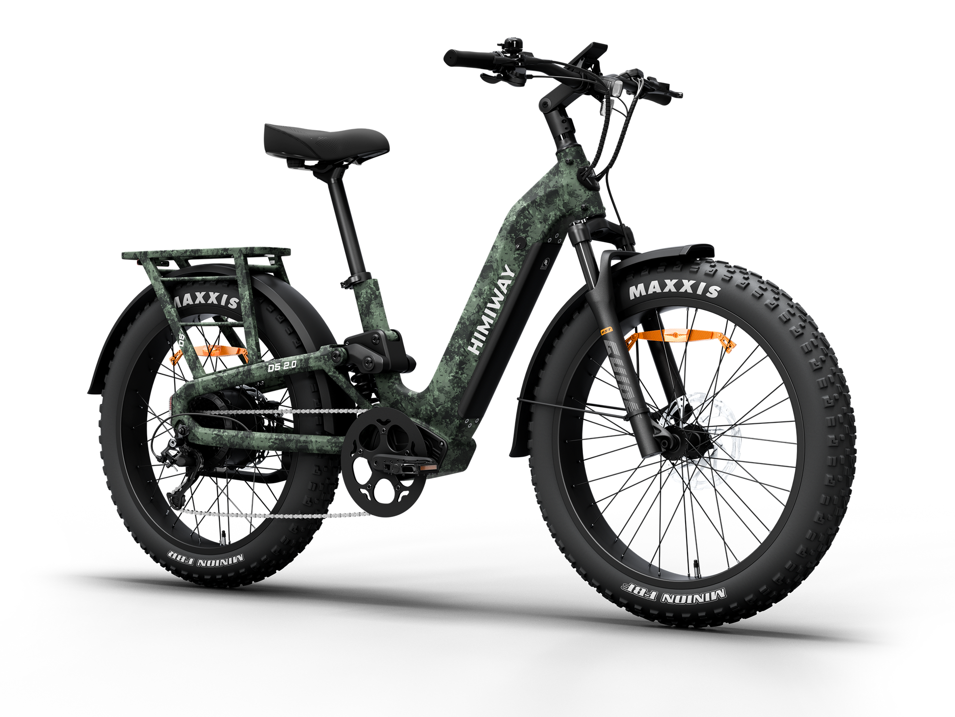 Himiway | D5 Camo All-Terrain Step-Through Fat Tire Mountain Bike