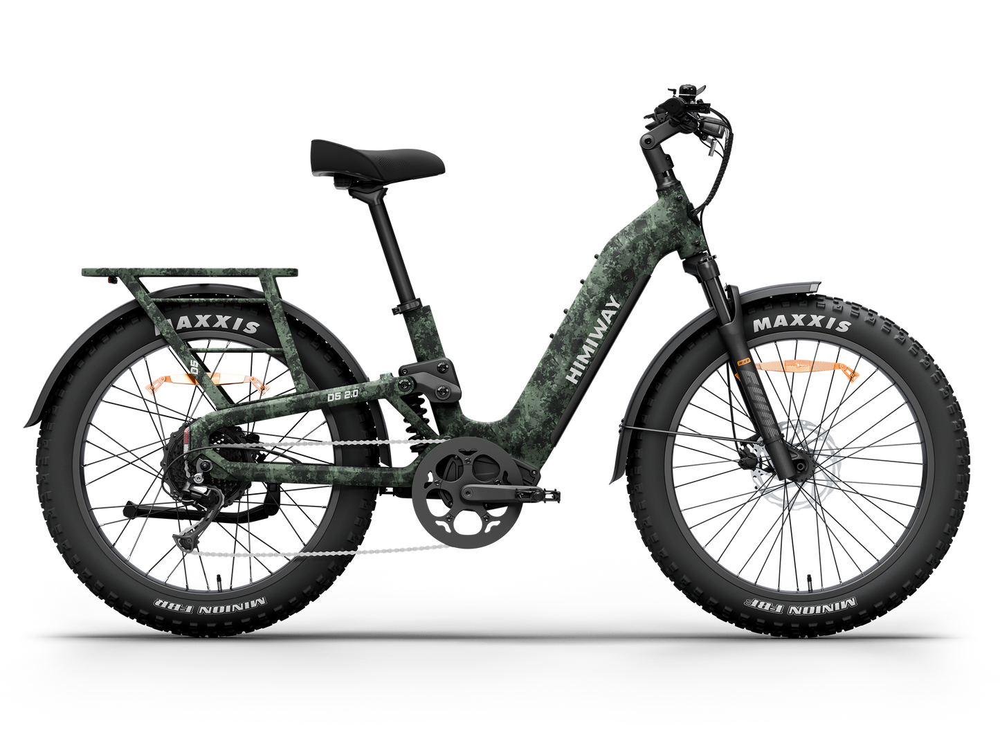 Himiway | D5 Camo All-Terrain Step-Through Fat Tire Mountain Bike