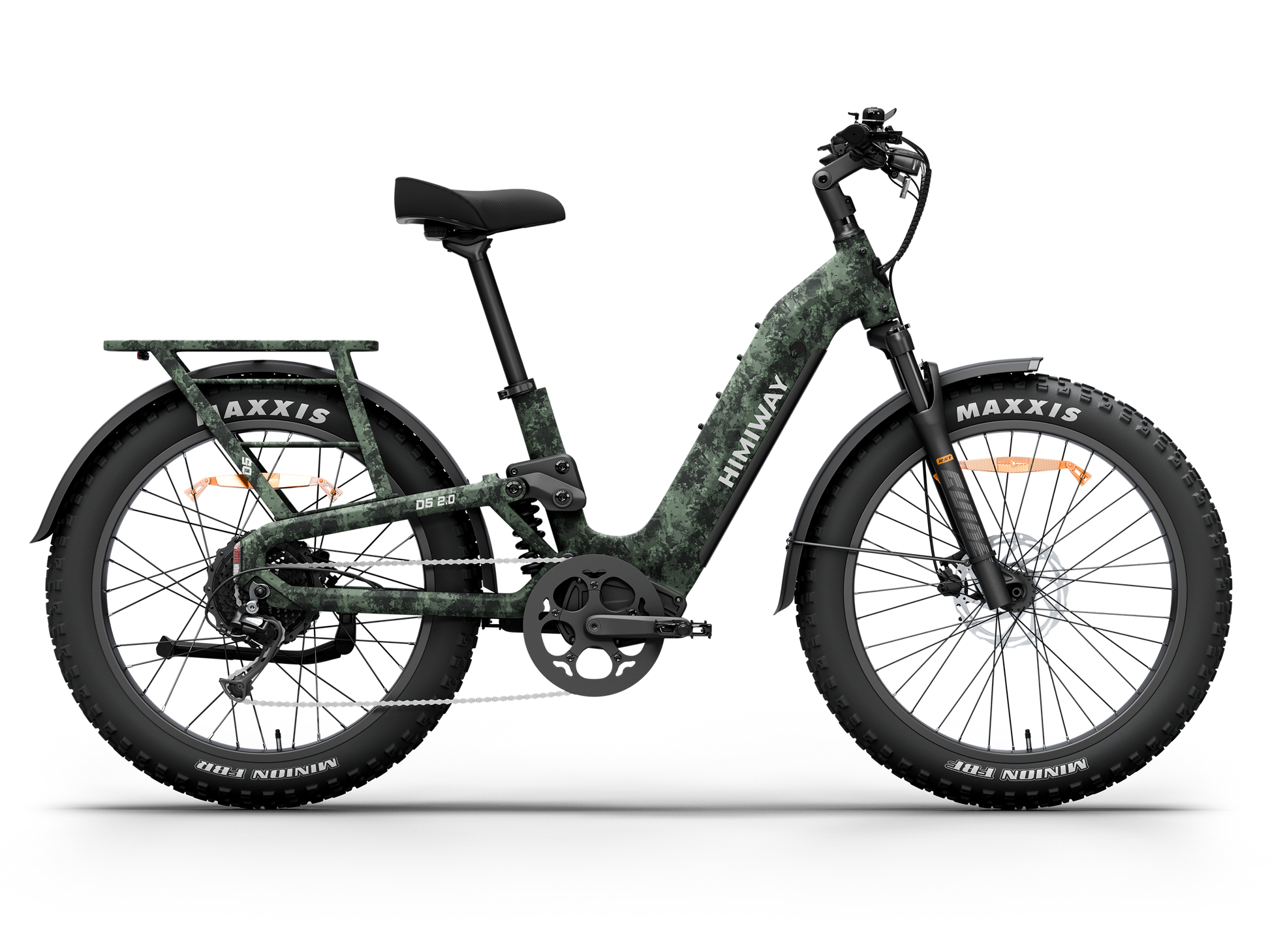 Himiway | D5 Camo All-Terrain Step-Through Fat Tire Mountain Bike