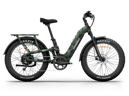 Himiway | D5 Camo All-Terrain Step-Through Fat Tire Mountain Bike