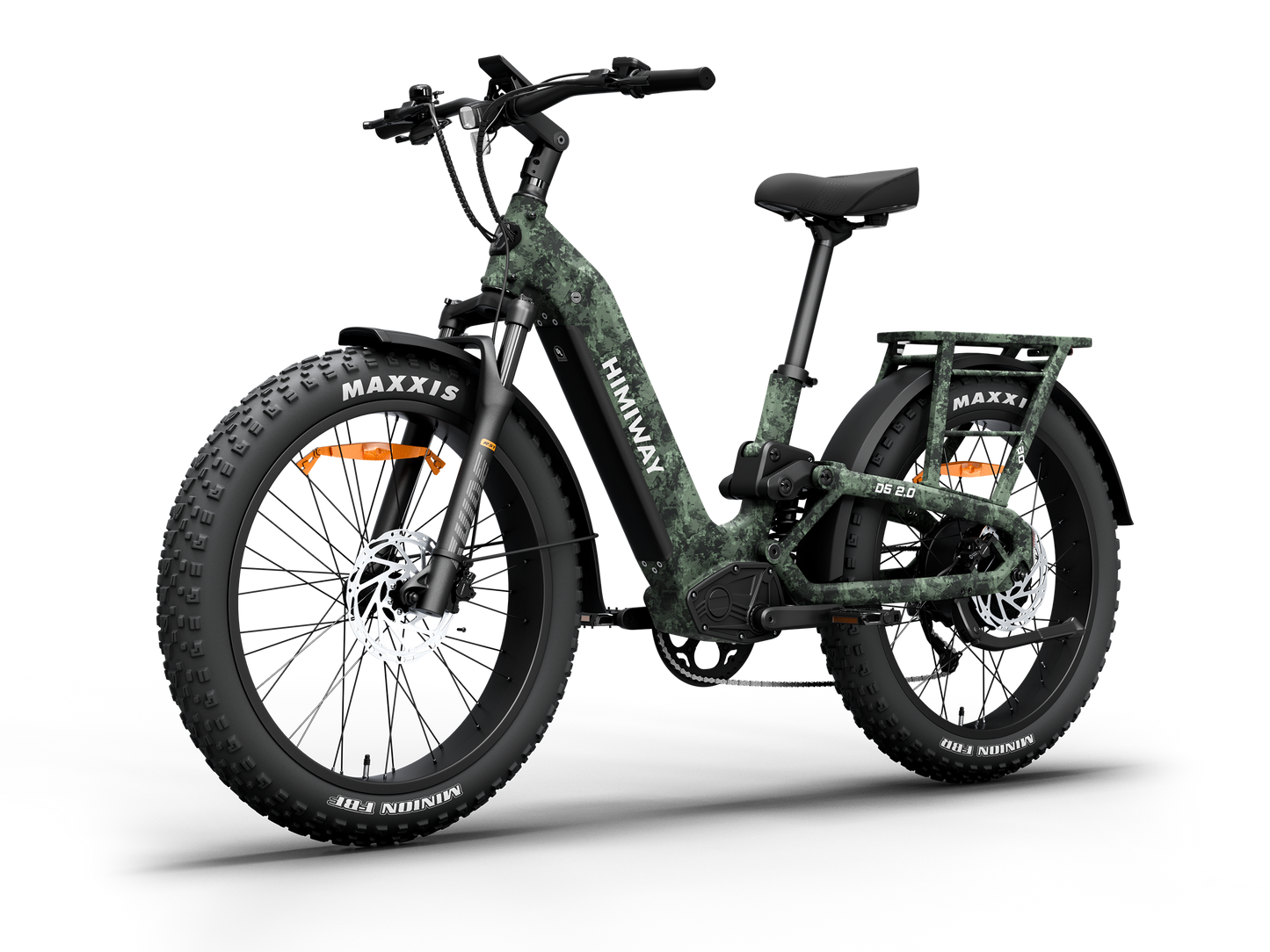 Himiway | D5 Camo All-Terrain Step-Through Fat Tire Mountain Bike