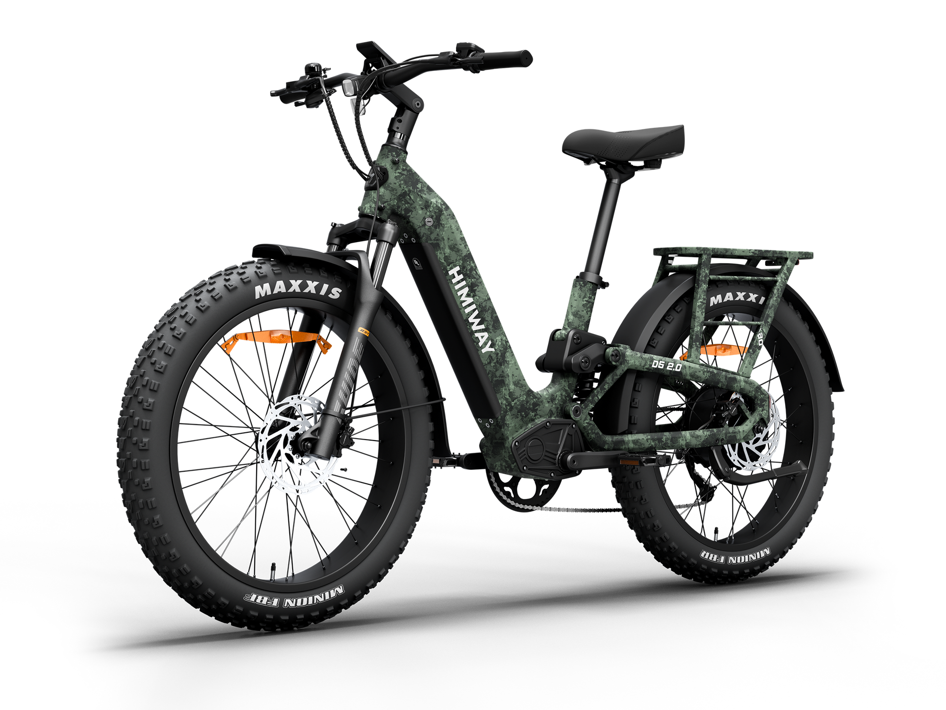 Himiway | D5 Camo All-Terrain Step-Through Fat Tire Mountain Bike