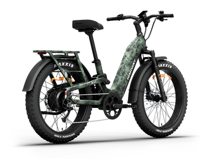 Himiway | D5 Camo All-Terrain Step-Through Fat Tire Mountain Bike