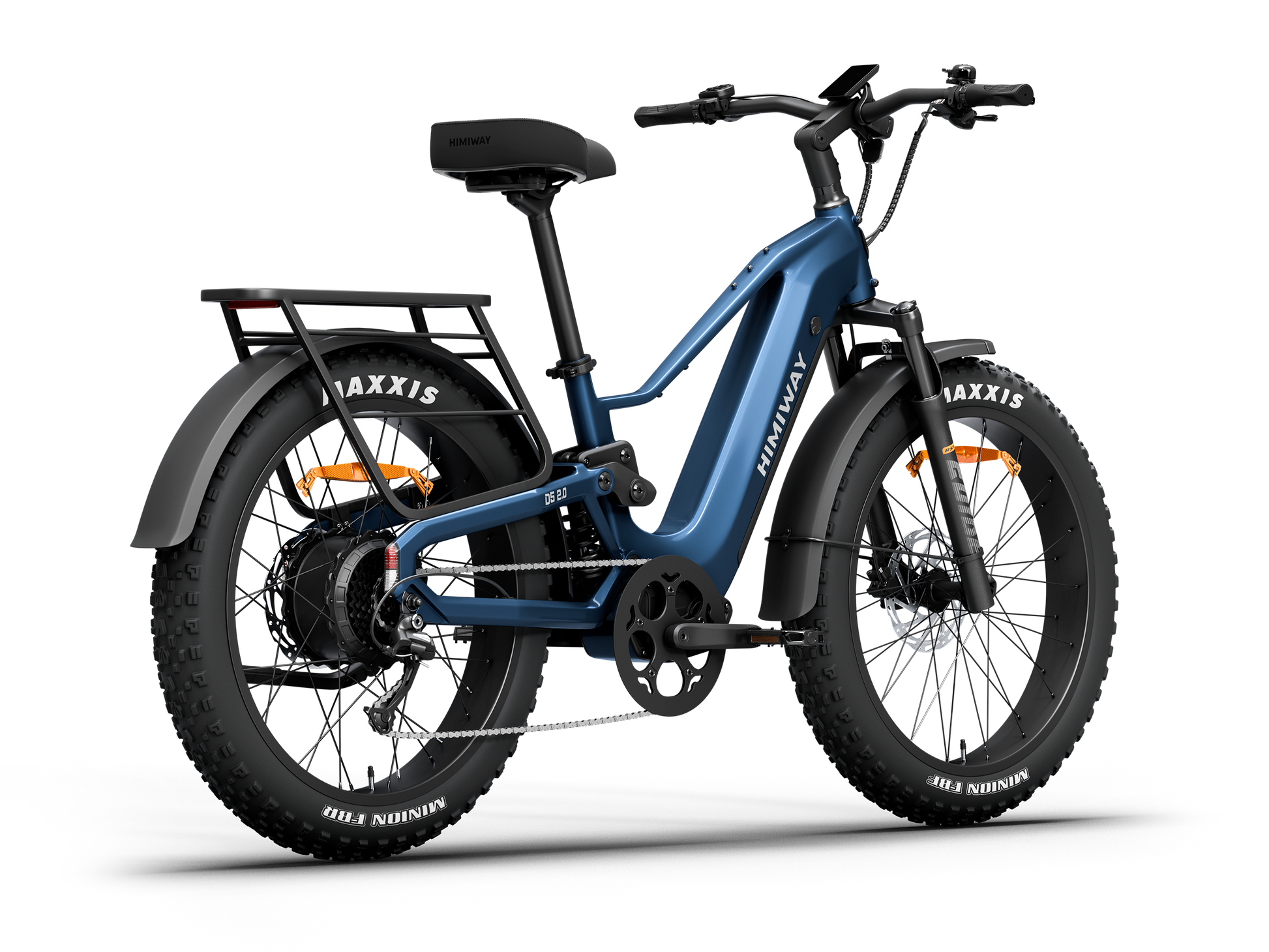 Himiway | D5 All-Terrain Electric Mountain Bike - Olive Green 15Ah+20Ah