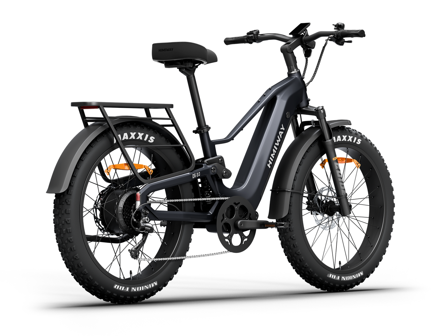 Himiway | D5 All-Terrain Electric Mountain Bike - Olive Green 15Ah+20Ah